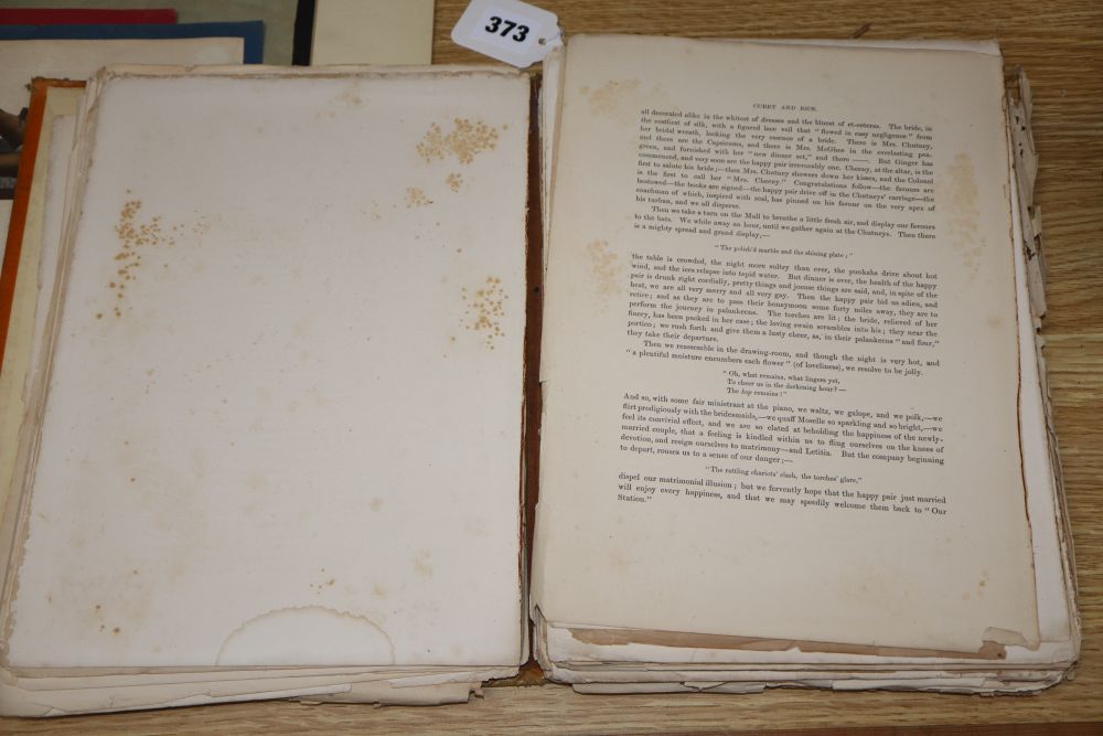 Atkinson, Capt. G.F. - Curry and Rice on Forty Plates, or The Ingredients of Social Life at our Station in India
